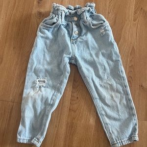Zara toddler girl jeans